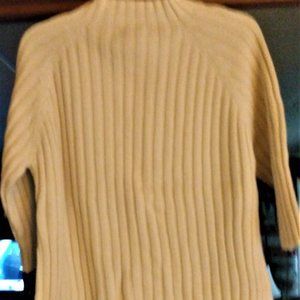 PIERRE CARDIN KNIT RIBBED SWEATER TOP